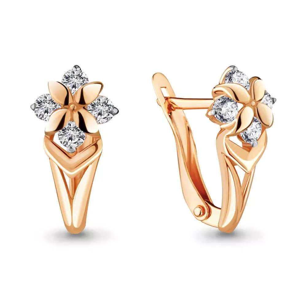 Серьги, золото, артикул LV46636