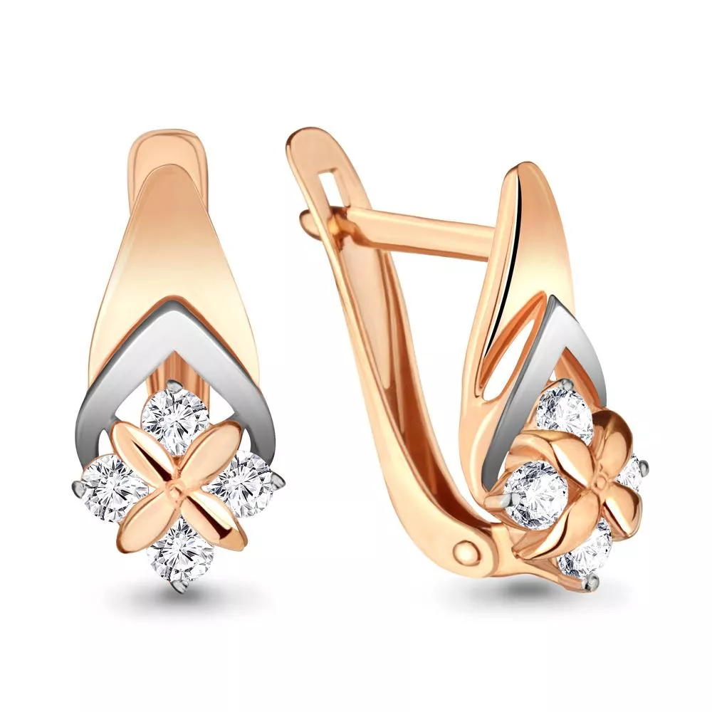 Серьги из золота, артикул LV46633