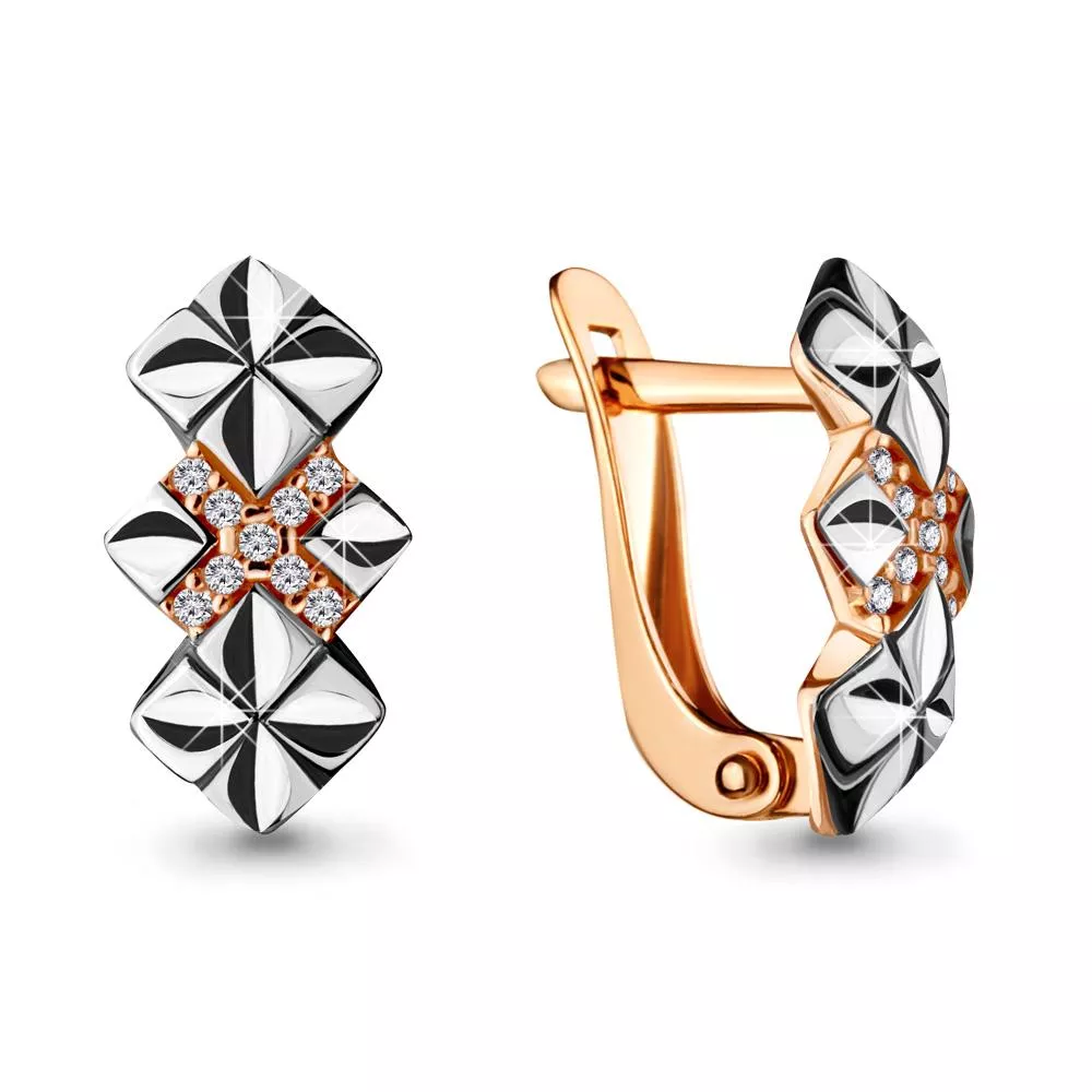 Серьги, золото, артикул LV46618А