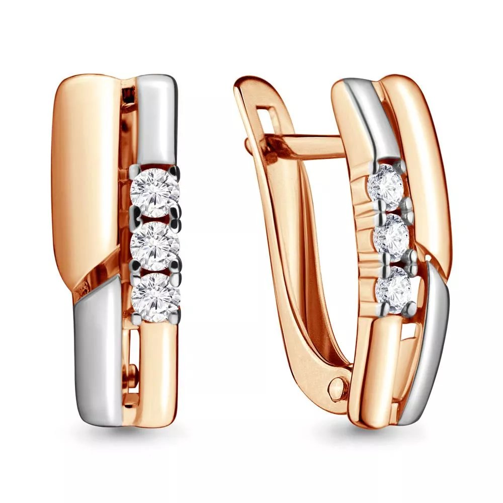 Серьги, артикул LV46617, золото