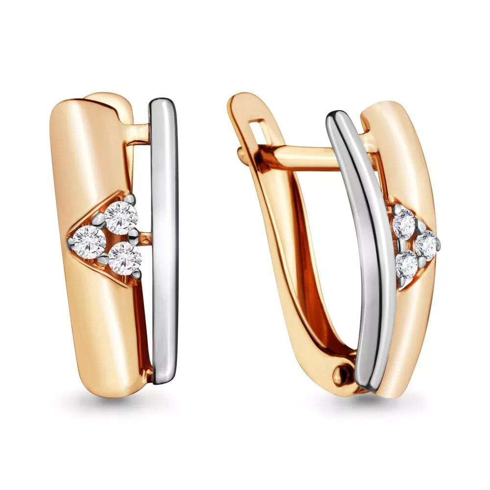 Серьги из золота, артикул LV46615