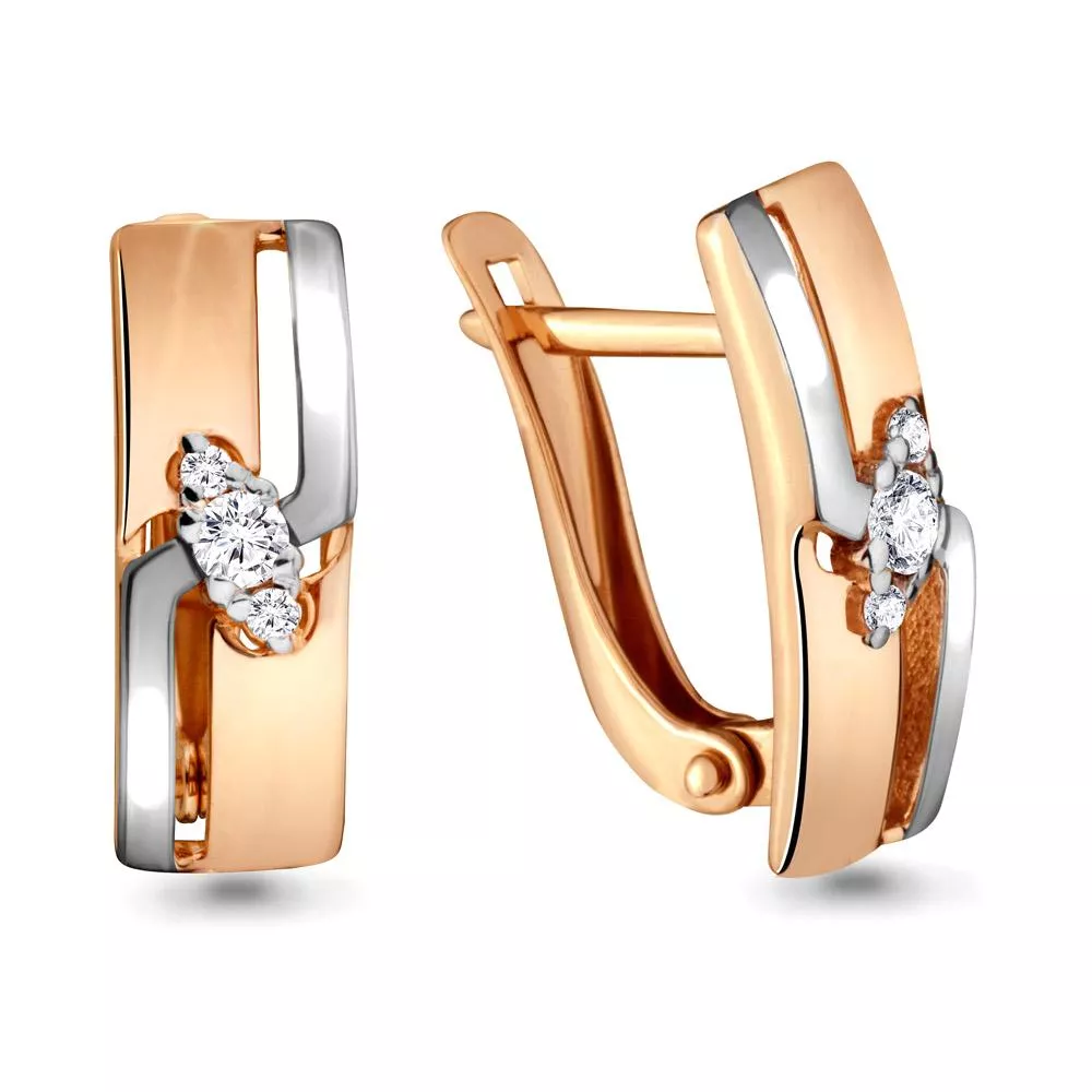 Серьги, артикул LV46611, золото