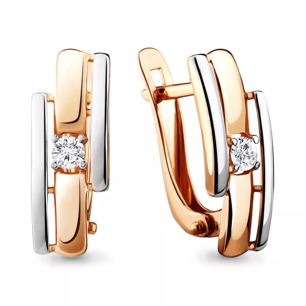 Серьги из золота, артикул LV46609