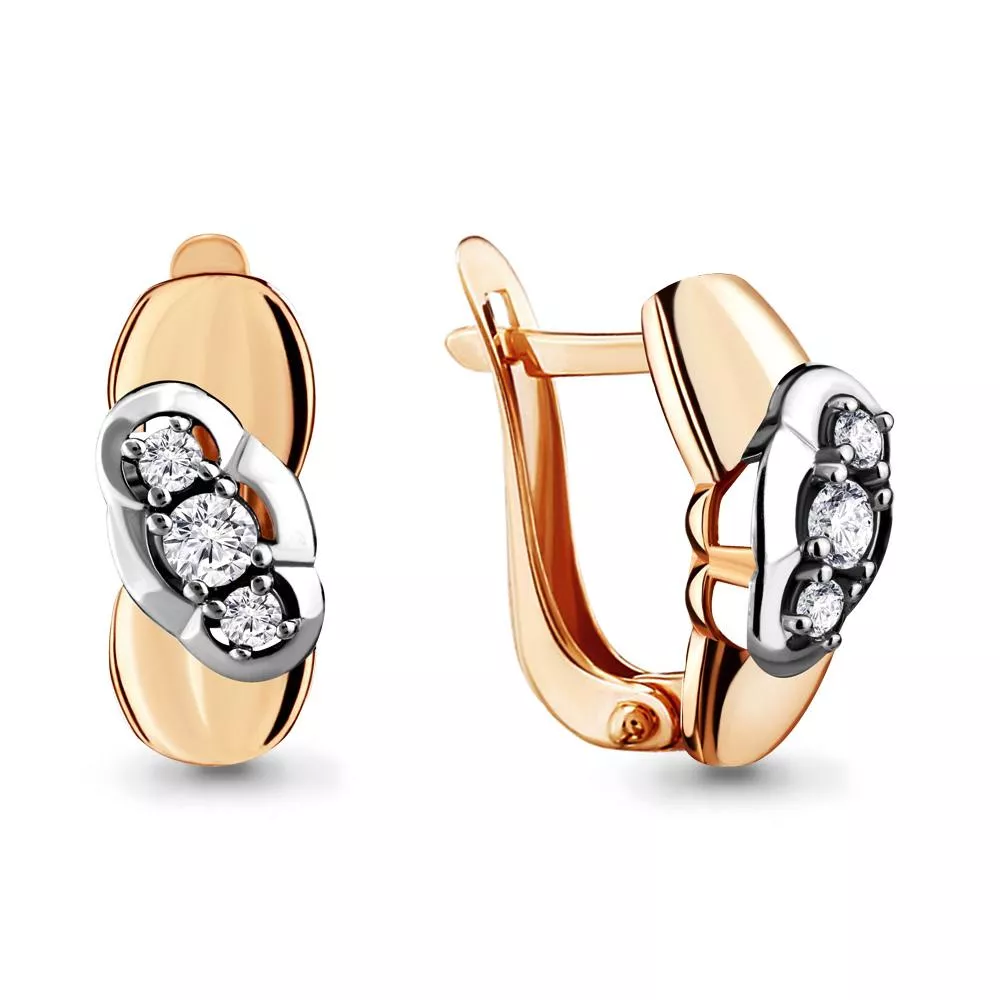 Серьги, золото, артикул LV46608