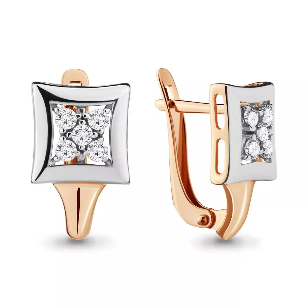 Серьги из золота, артикул LV46605