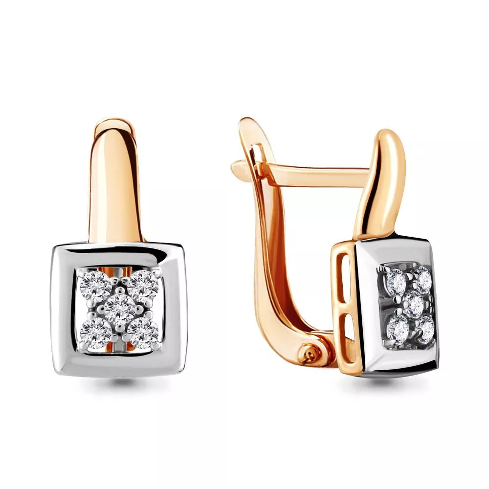 Серьги, золото, артикул LV46602