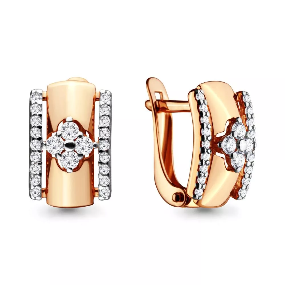 Серьги, золото, артикул LV46599А