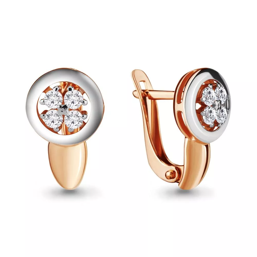 Серьги из золота, артикул LV46598