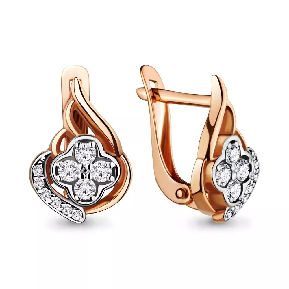 Серьги из золота, артикул LV46587А