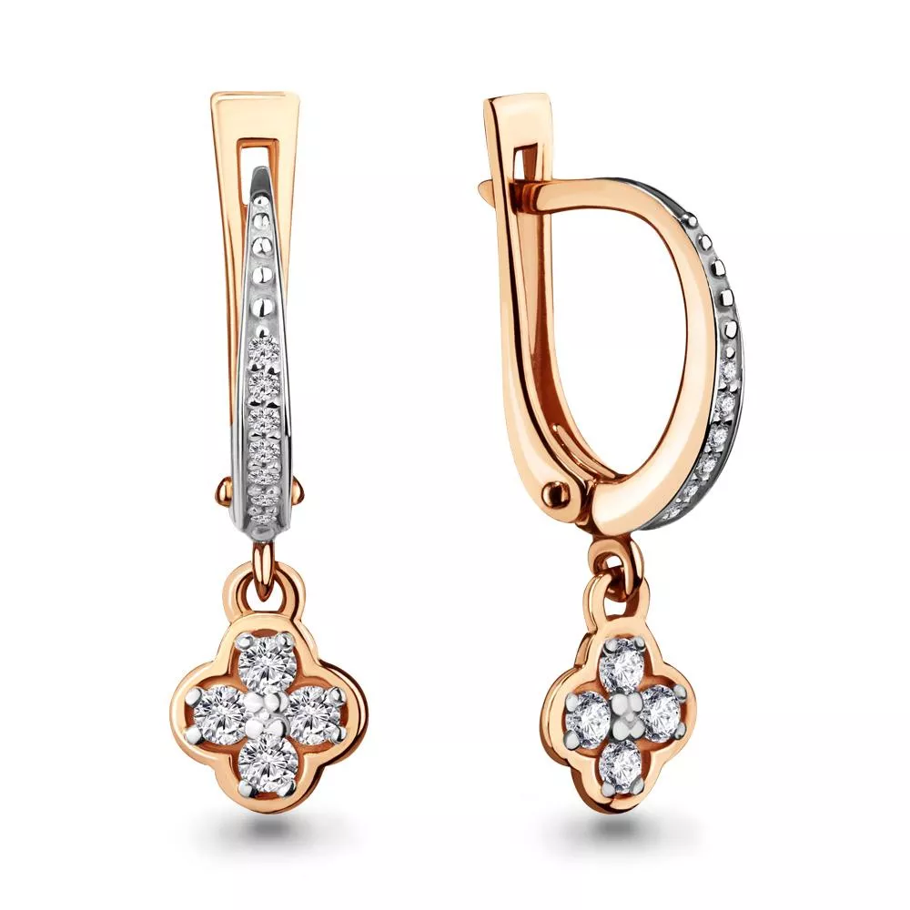 Серьги из золота, артикул LV46578А