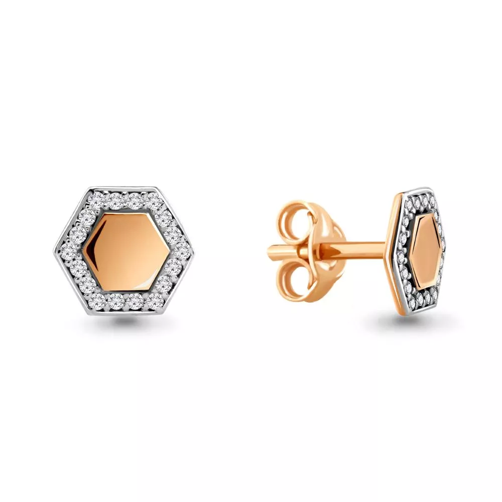 Серьги из золота, артикул LV46567А