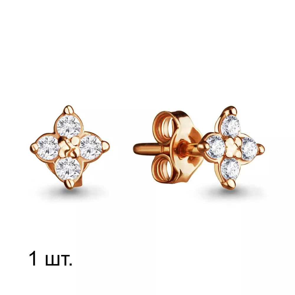 Серьги, артикул LV46564, золото