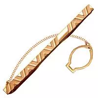 Зажим для галстука, артикул LV70419, золото