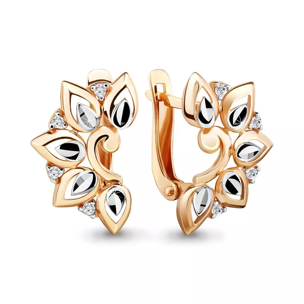 Серьги, золото, артикул LV46549А