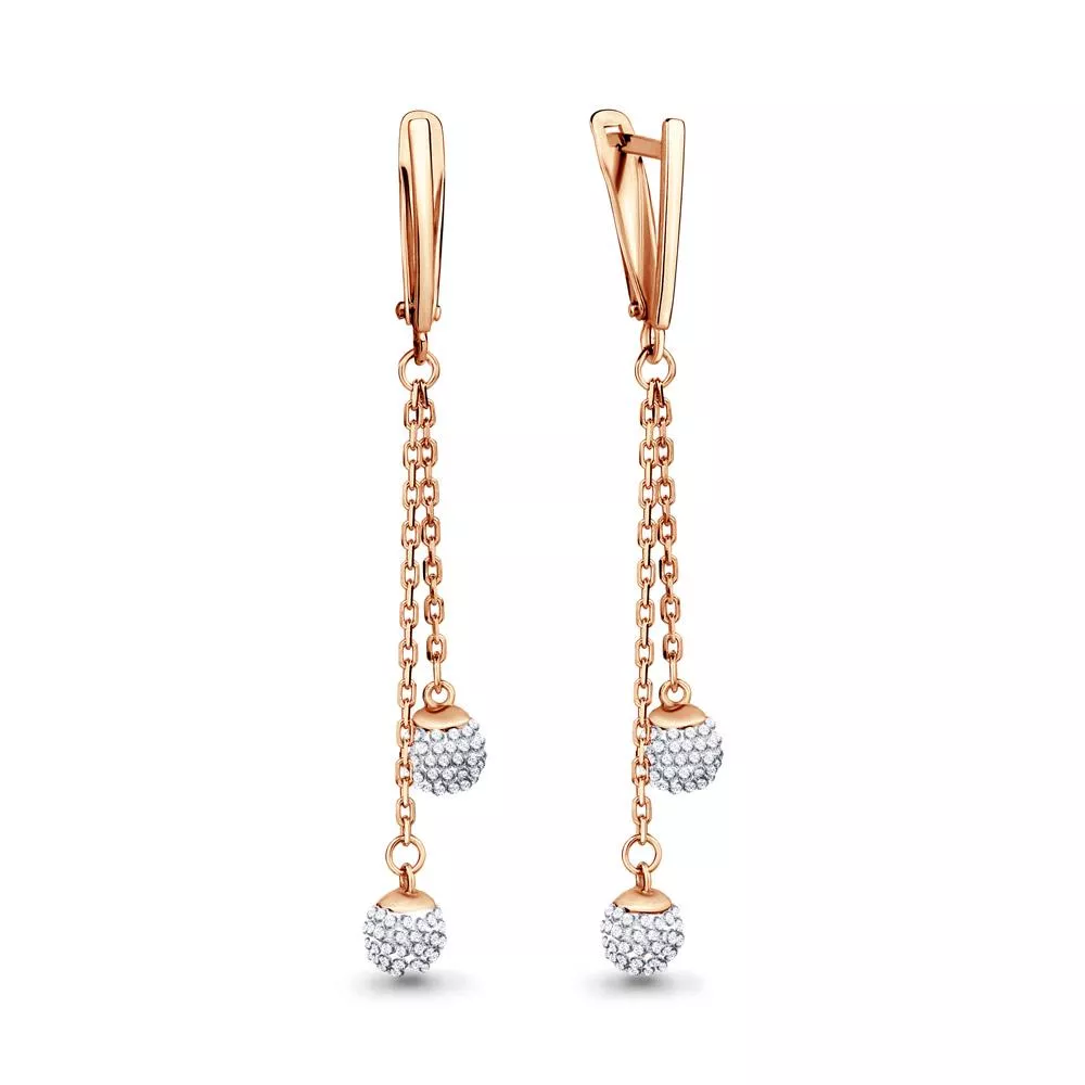 Серьги, артикул LV46523, золото