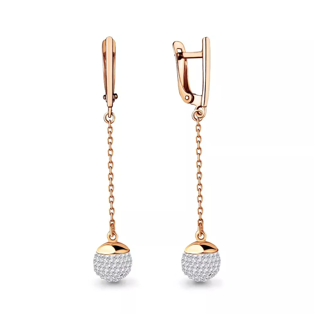 Серьги из золота, артикул LV46522