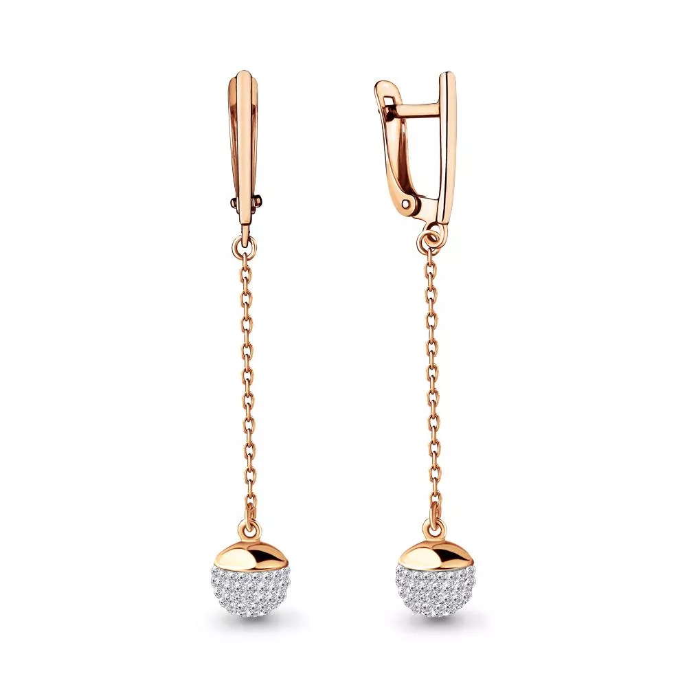 Серьги, золото, артикул LV46521