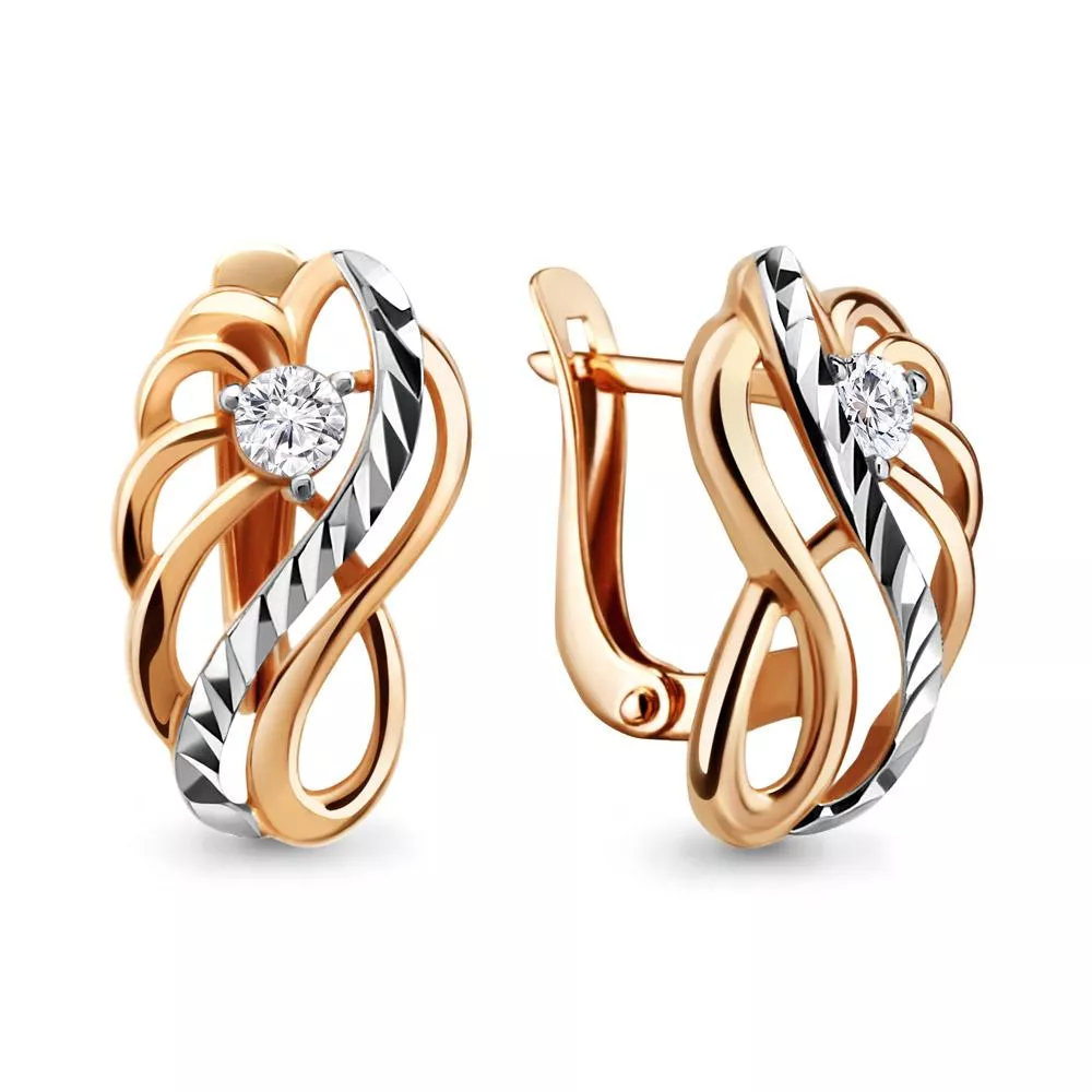 Серьги, артикул LV46514, золото