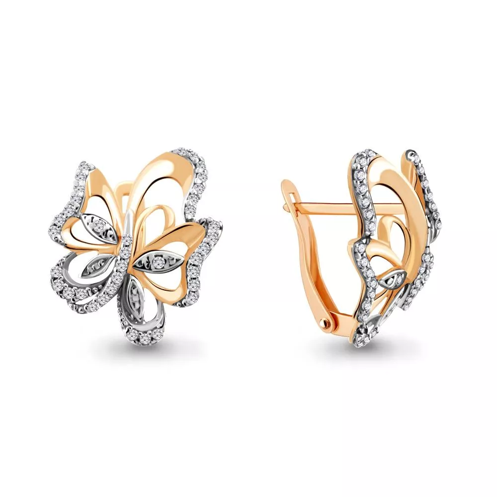 Серьги, золото, артикул LV46507А