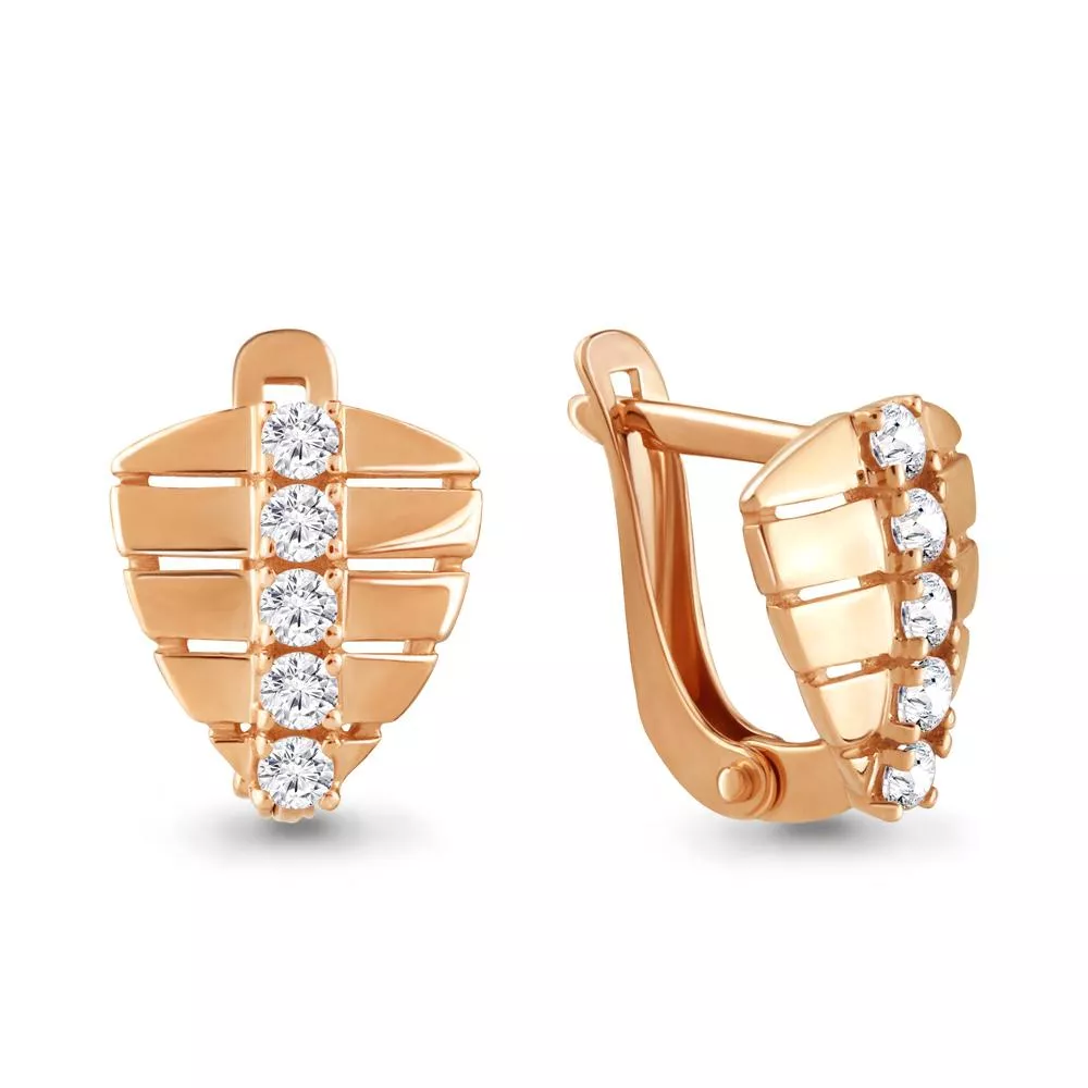 Серьги, артикул LV46502, золото