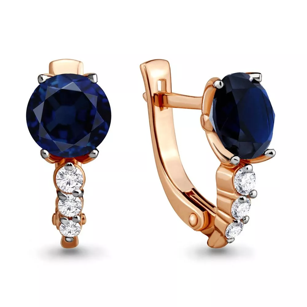 Серьги, золото, артикул LV46488Б