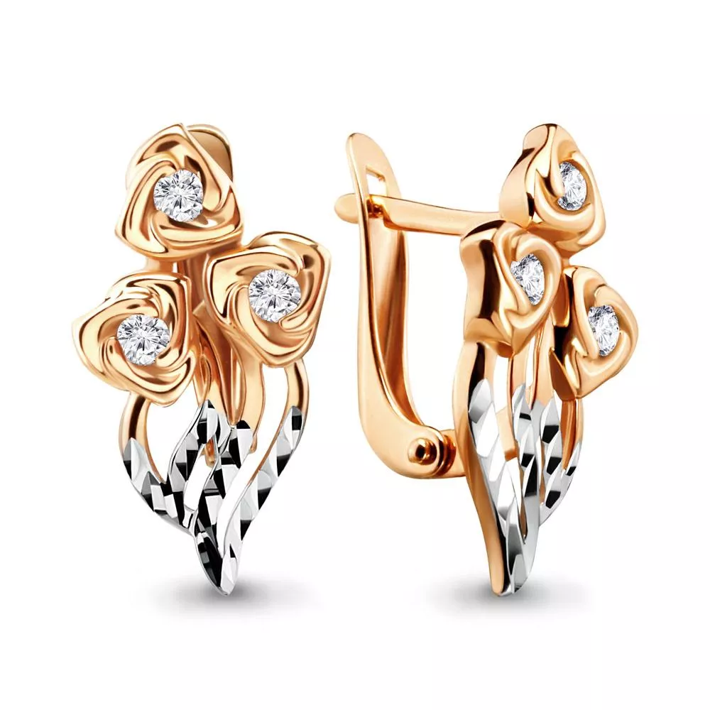 Серьги, артикул LV46483, золото