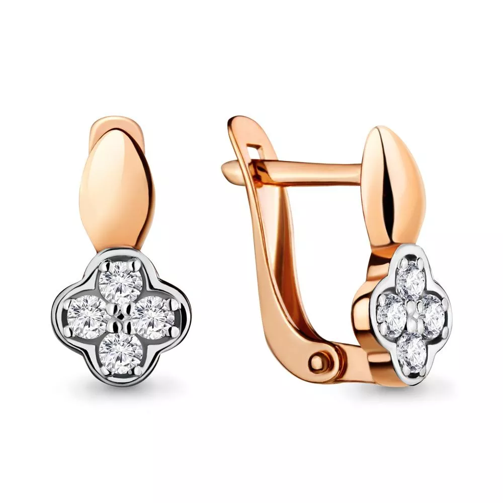 Серьги из золота, артикул LV46422