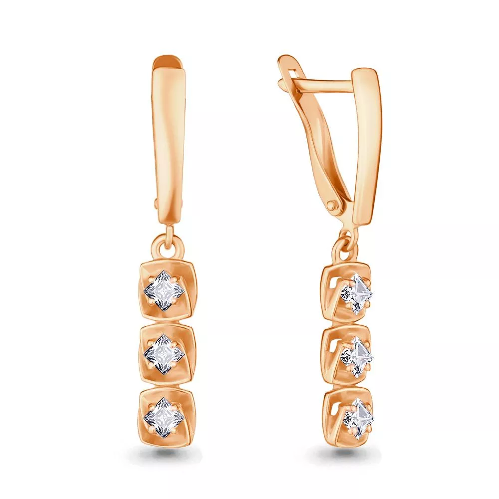 Серьги, золото, артикул LV46409