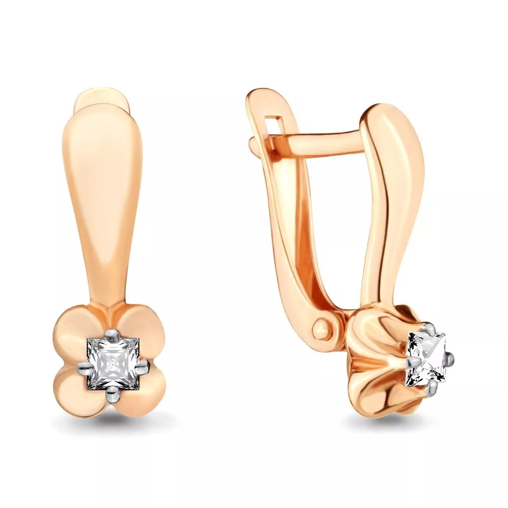 Серьги, артикул LV46404, золото