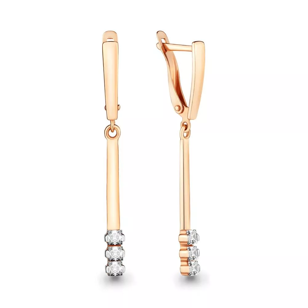 Серьги, артикул LV46392, золото