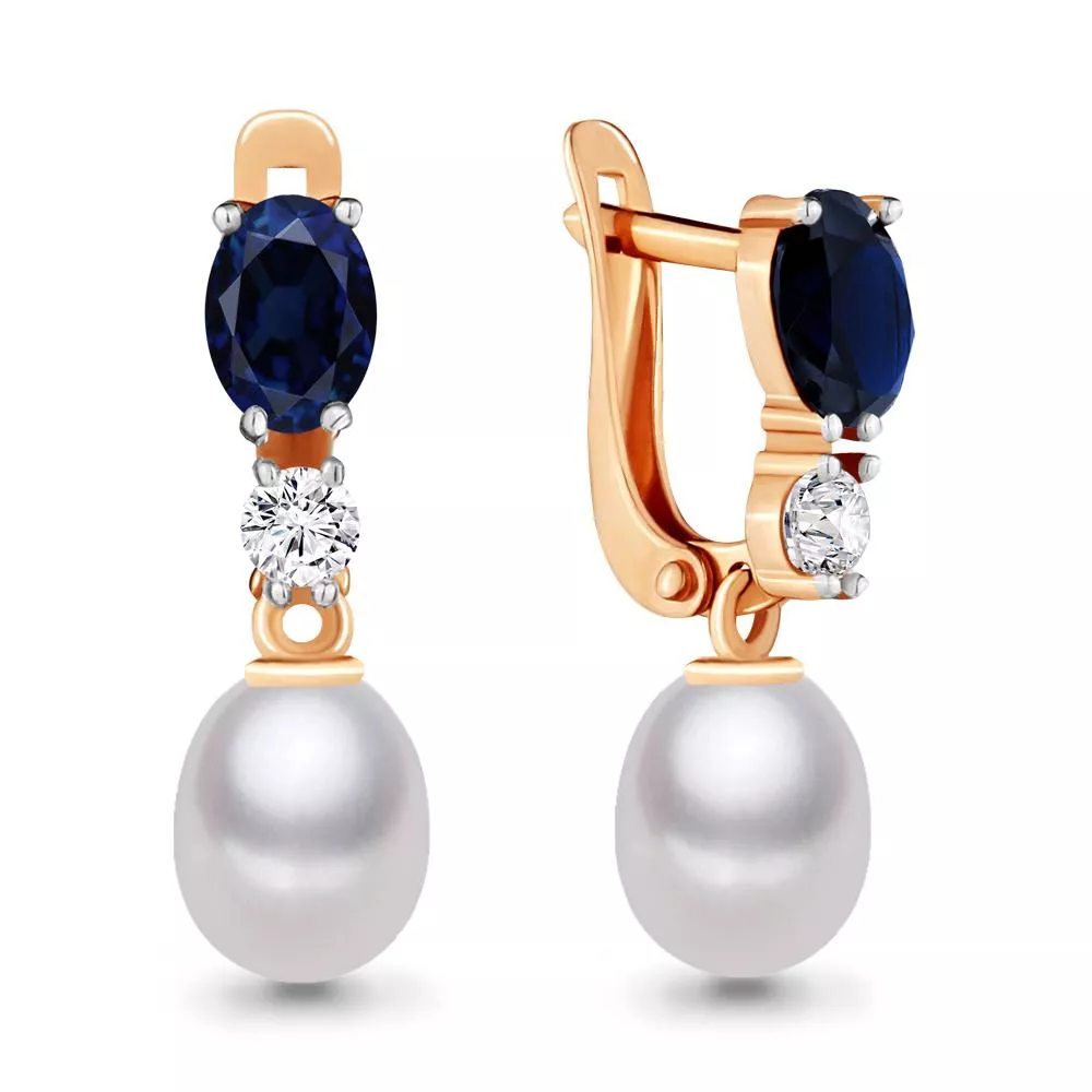 Серьги из золота, артикул LV46384Н