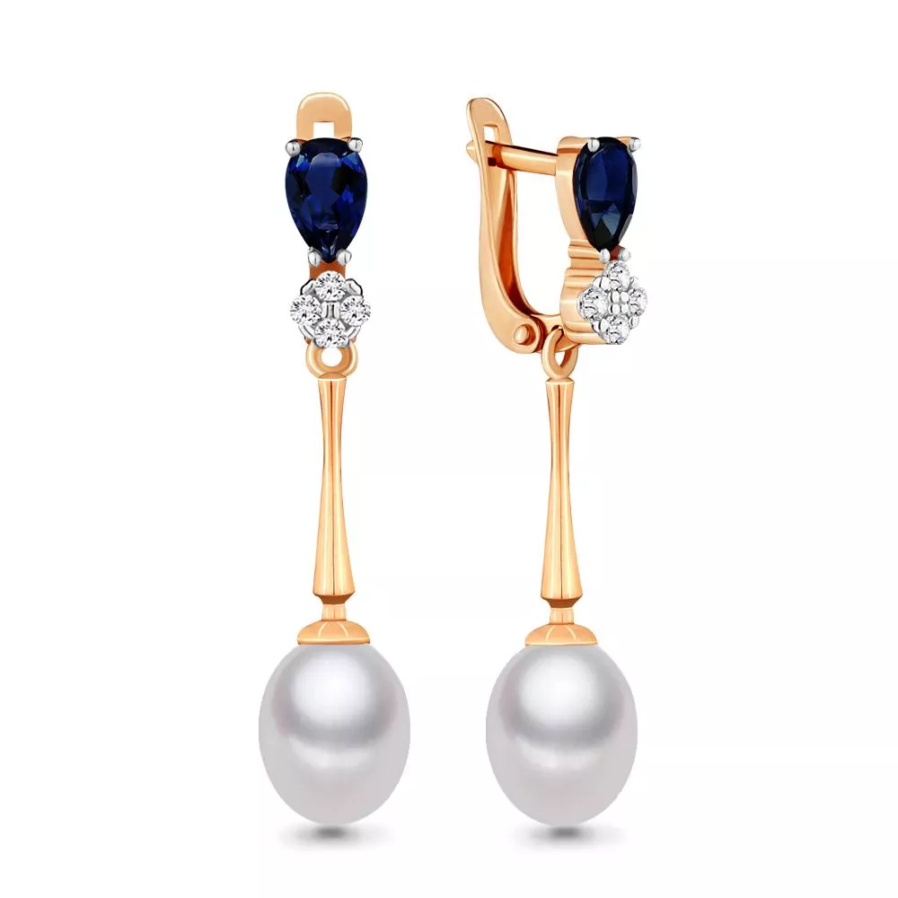 Серьги из золота, артикул LV46379Н