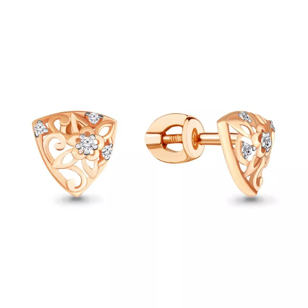 Серьги из золота, артикул LV46370