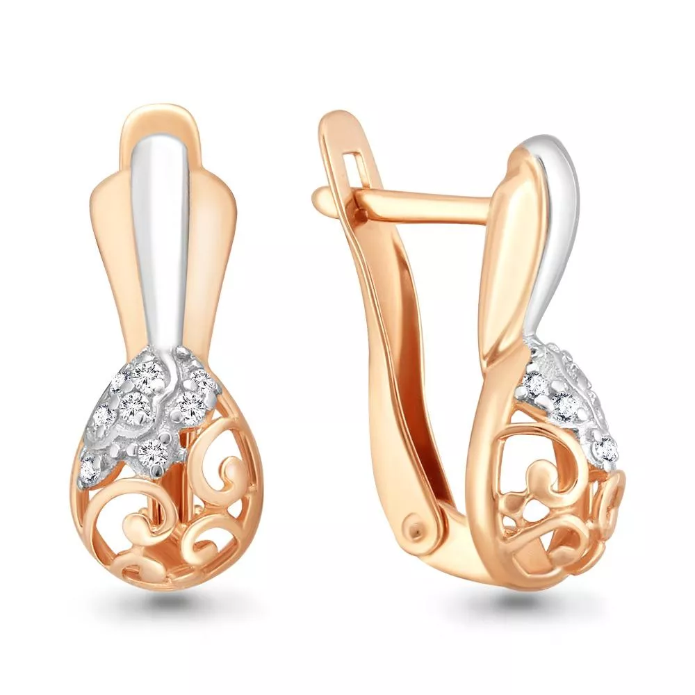 Серьги из золота, артикул LV46366А