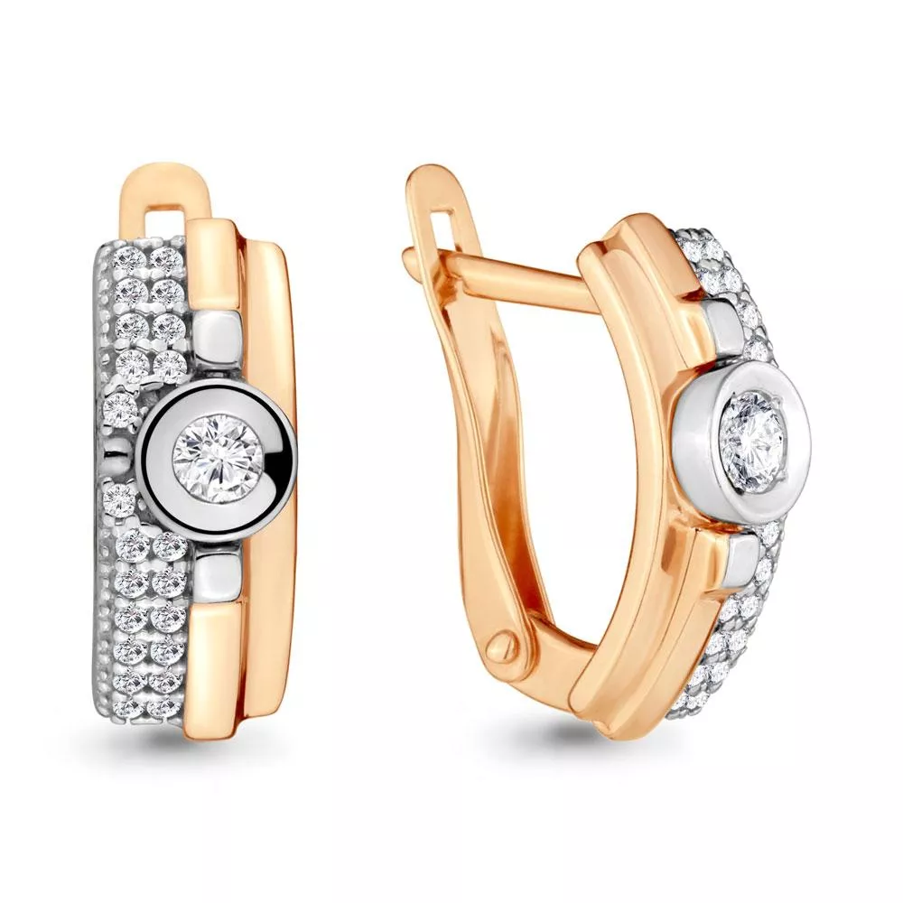 Серьги, золото, артикул LV46353А