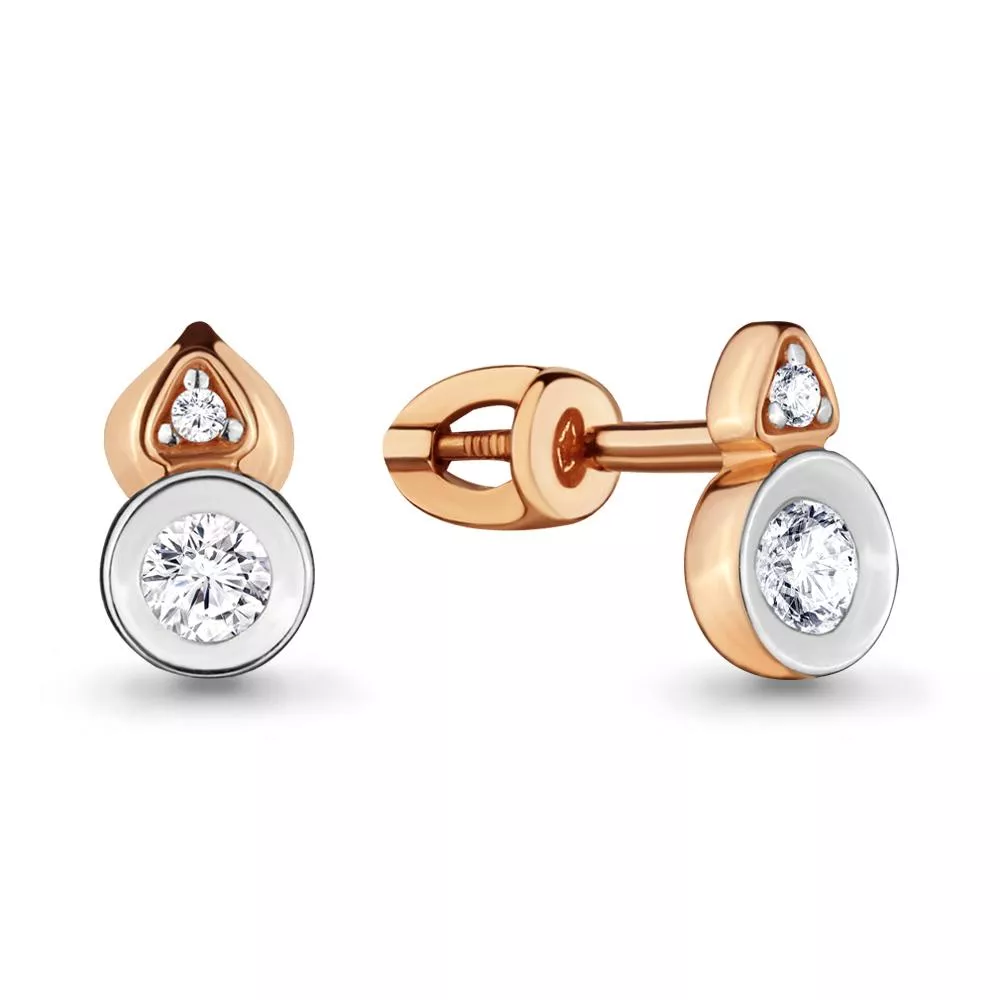 Серьги из золота, артикул LV46349