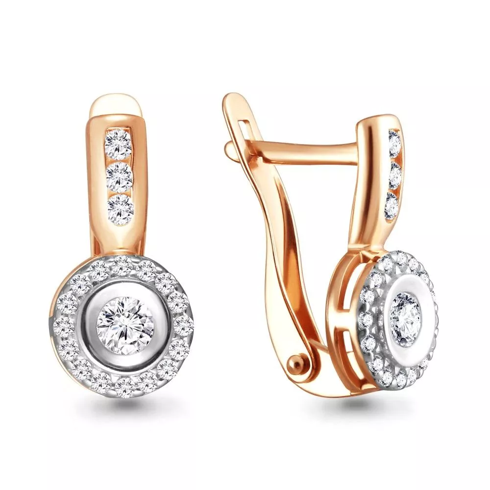 Серьги, золото, артикул LV46347А