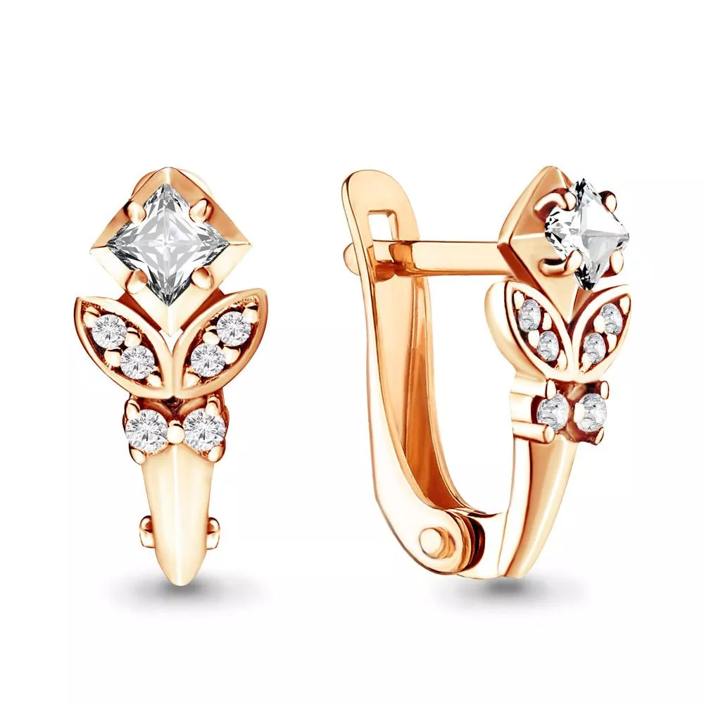 Серьги из золота, артикул LV46343А