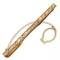 Зажим для галстука из золота, артикул LV70409