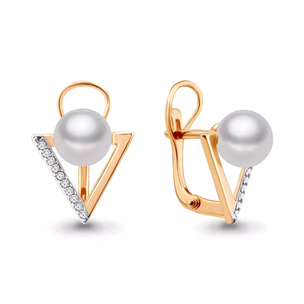 Серьги, золото, артикул LV46316А