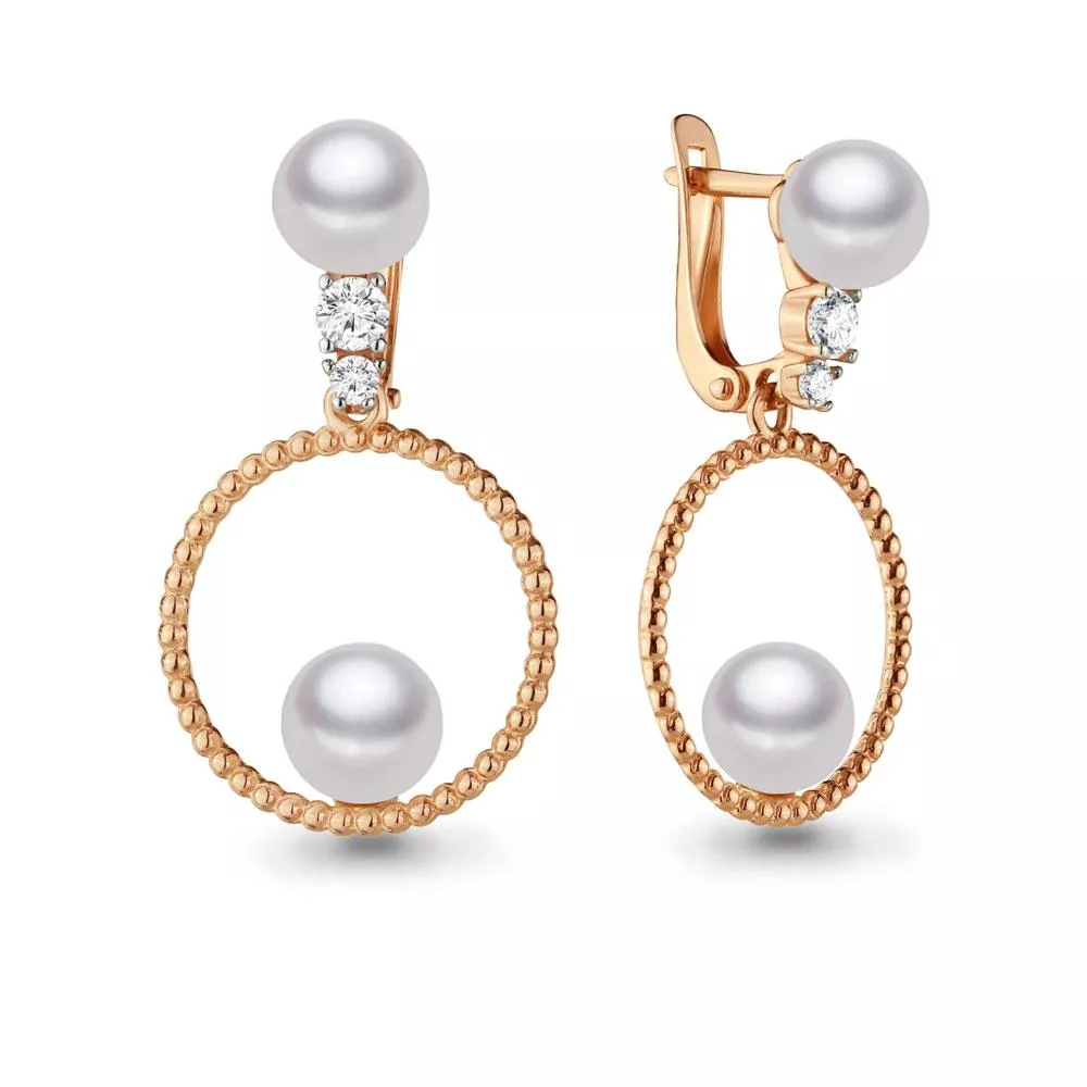 Серьги из золота, артикул LV46311