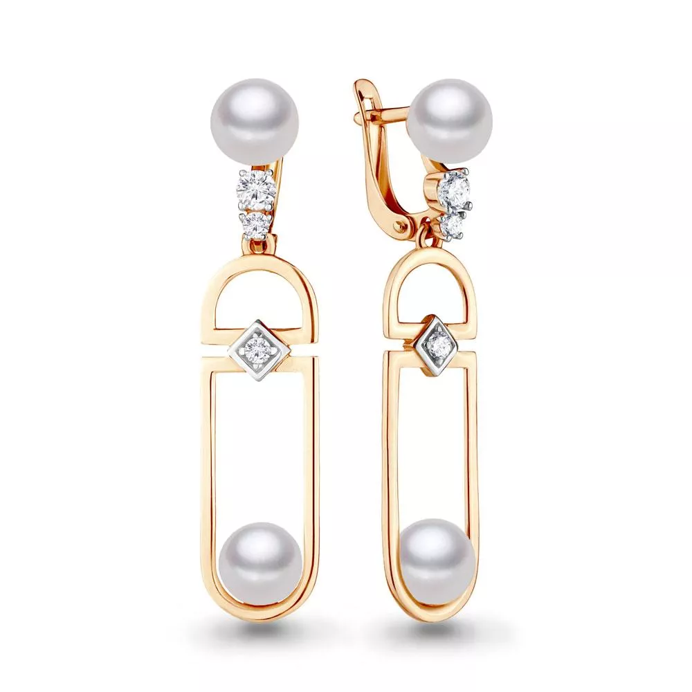 Серьги, золото, артикул LV46310