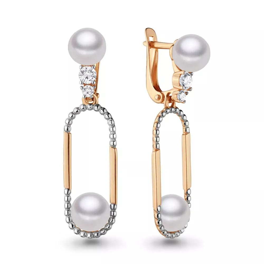 Серьги, золото, артикул LV46309