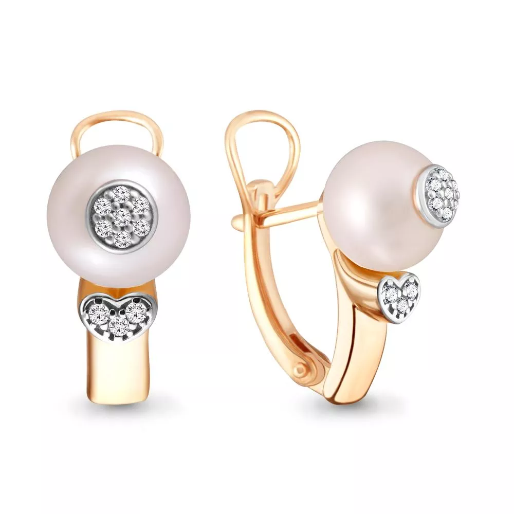 Серьги, артикул LV46306А, золото