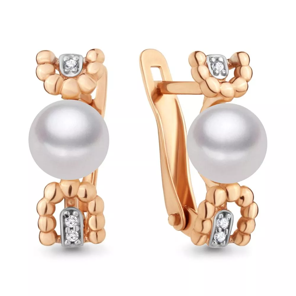 Серьги, артикул LV46299А, золото