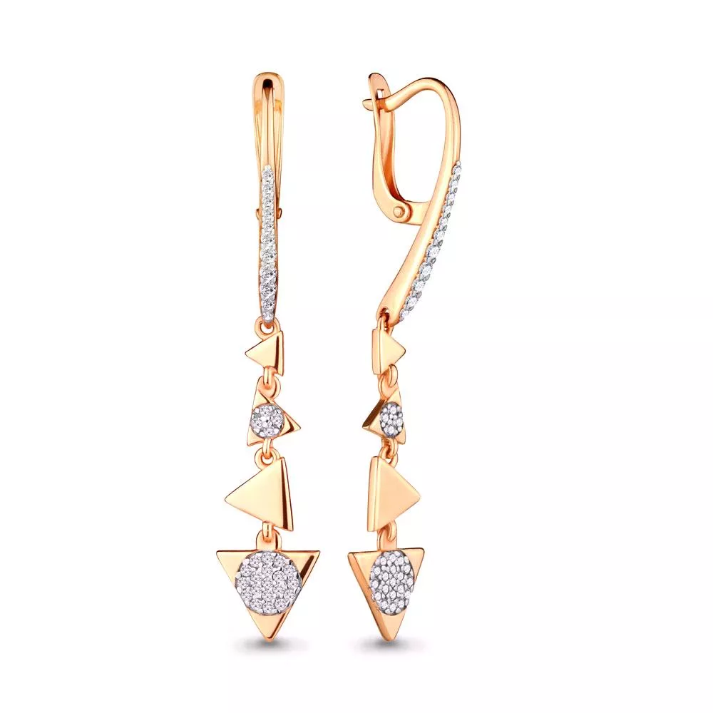 Серьги из золота, артикул LV46275А