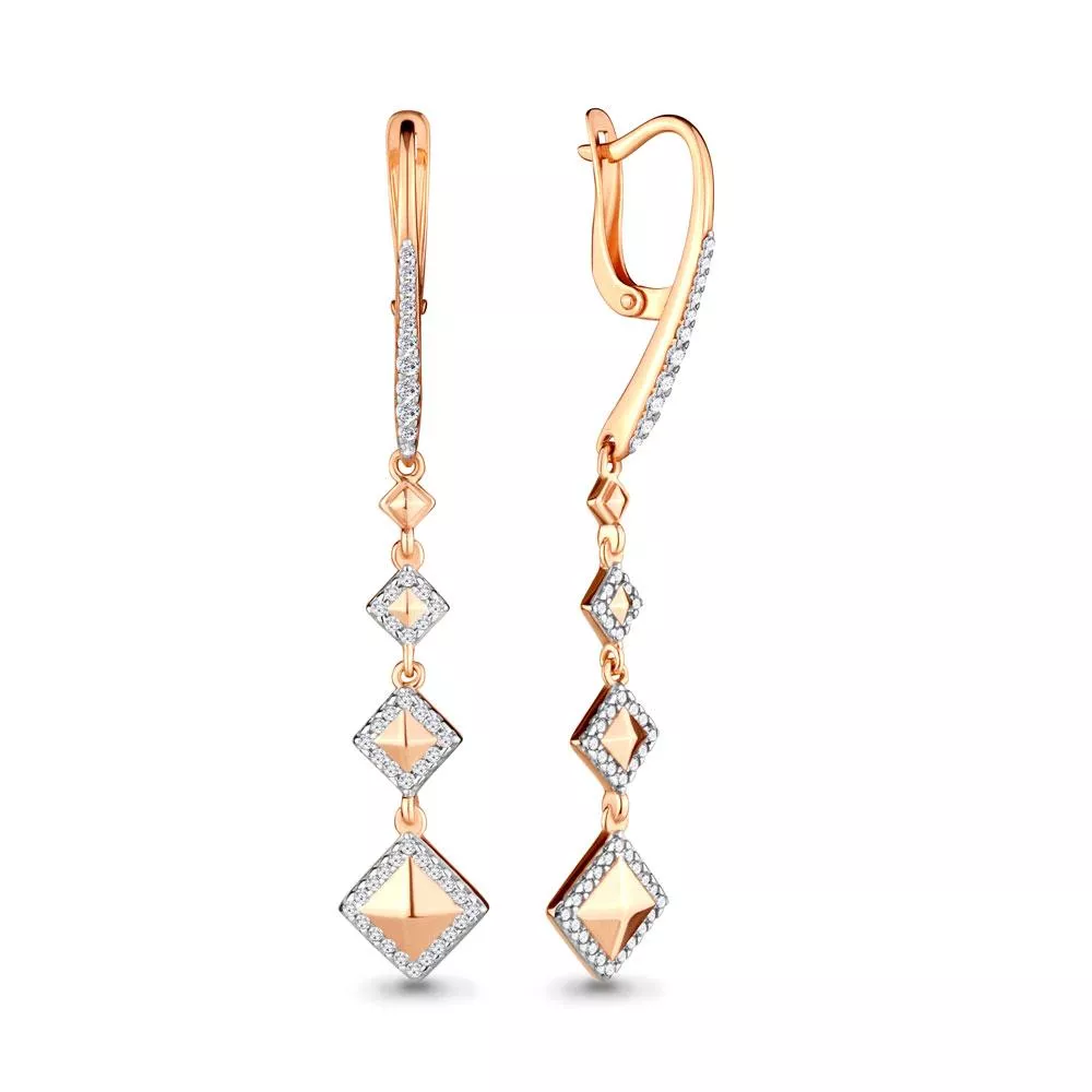 Серьги, золото, артикул LV46274А