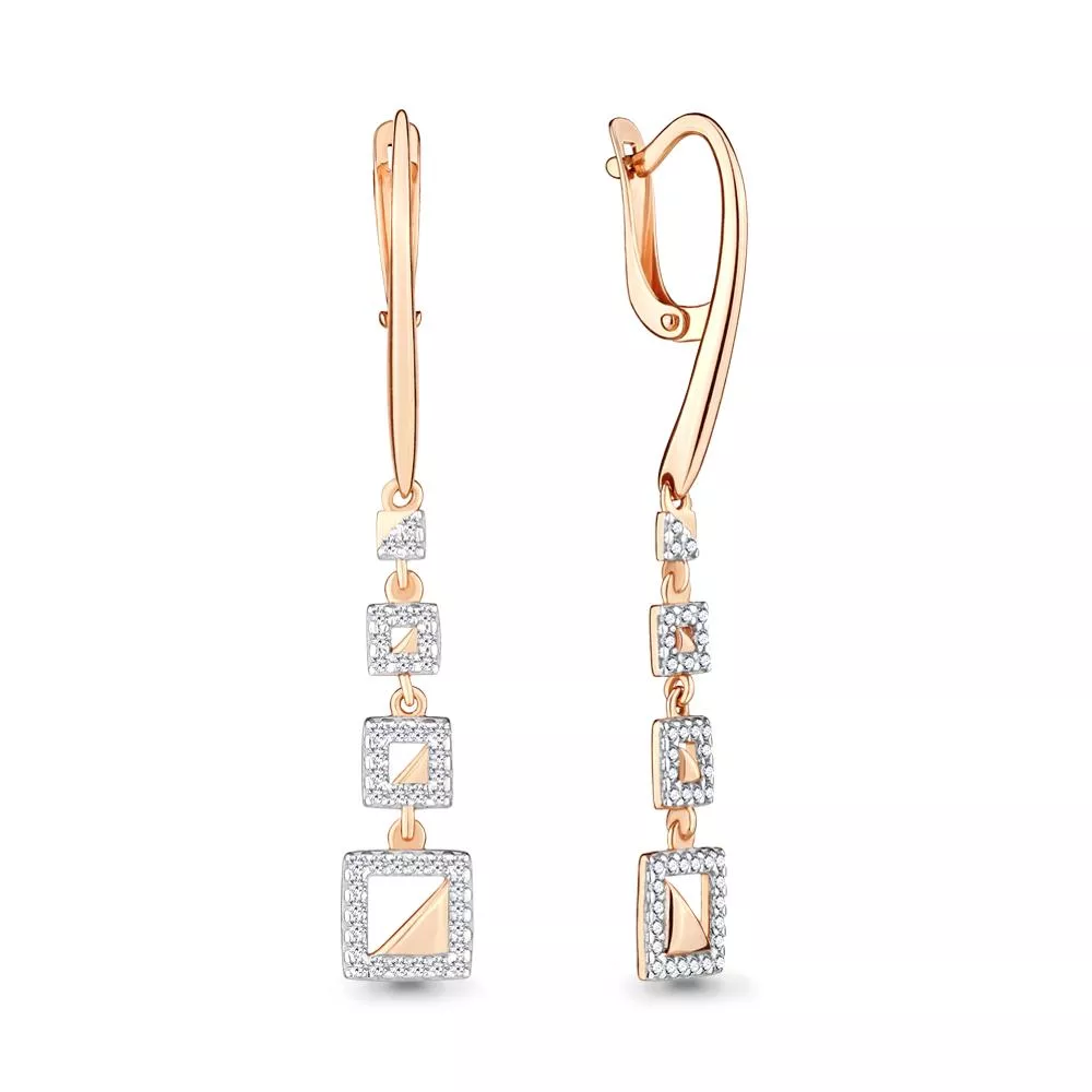 Серьги, артикул LV46271А, золото