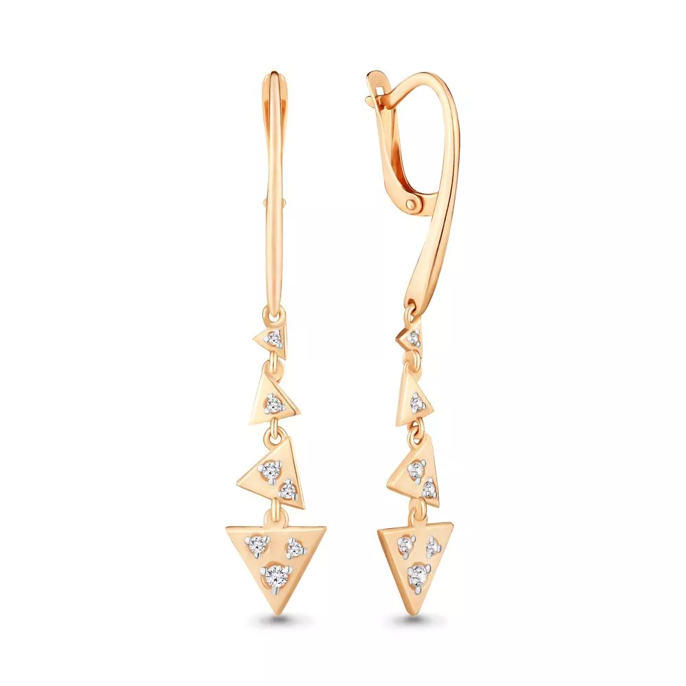 Серьги из золота, артикул LV46267А