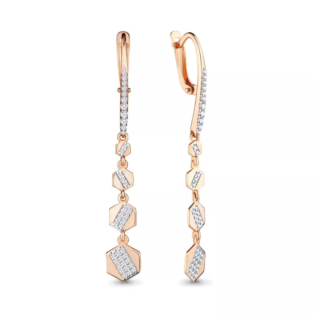Серьги из золота, артикул LV46265А